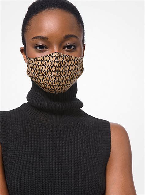 michael kors mask amazon|Logo Stretch Cotton Face Mask .